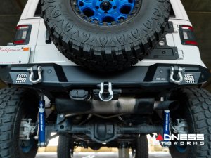 Jeep Wrangler JL Rear Bumper - Mid Width - Steel - FS-7 Jeep Wrangler JL Rear Bumper - Mid Width - Steel - FS-7